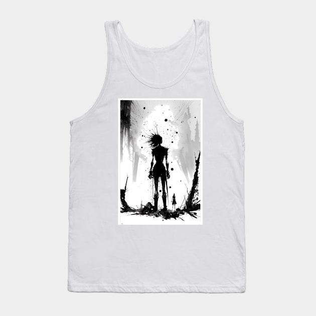 Inky Horrific Shadow Tank Top by TortillaChief